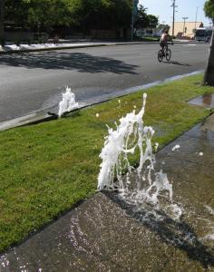 sprinkler system breaks down